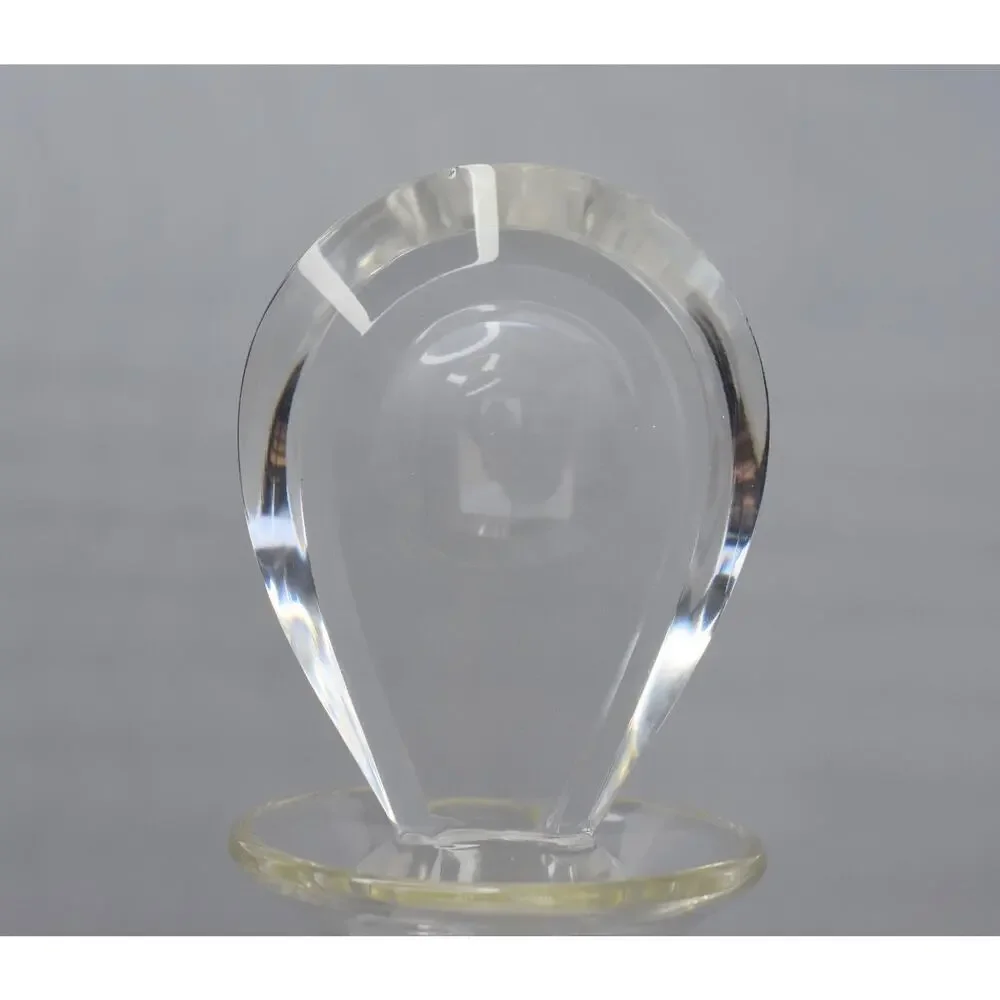 1950 Donald Pollard STEUBEN Blown Glass spiral Neck DECANTER with Moon Stopper